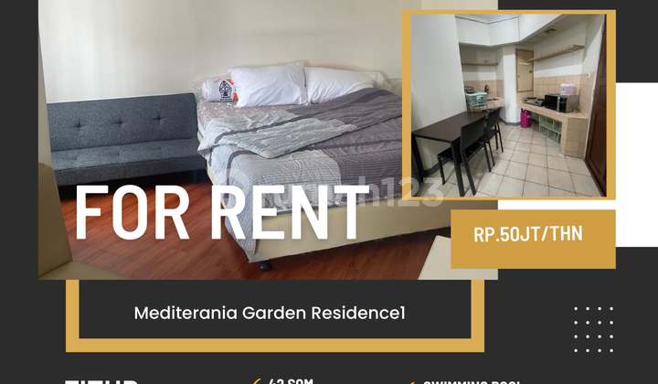 For rent: 2BR furnished apartment ready to occupy near West Jakarta 1