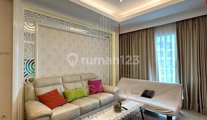 SEWA APARTEMEN GREEN BAY PLUIT TYPE 2BR+ FULL FURNISH MINIMALIS MEWAH MURAH JAKARTA PUSAT