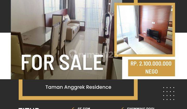 Apartemen Taman Anggrek Residence 3 BR Furnished Bagus 1