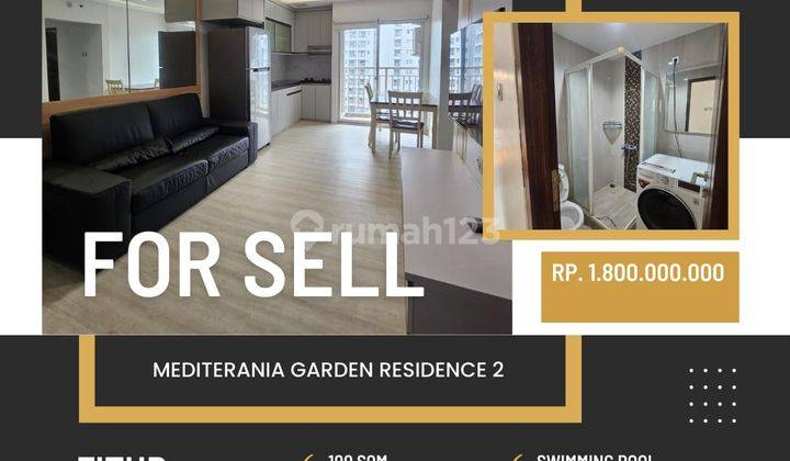 Dijual Apartemen Mediterania Garden 2 Furnish 3br Best Price 1