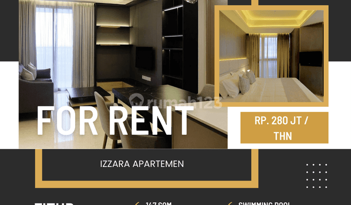 Izzara Apartement 3 BR Bagus Harga Termurah  2