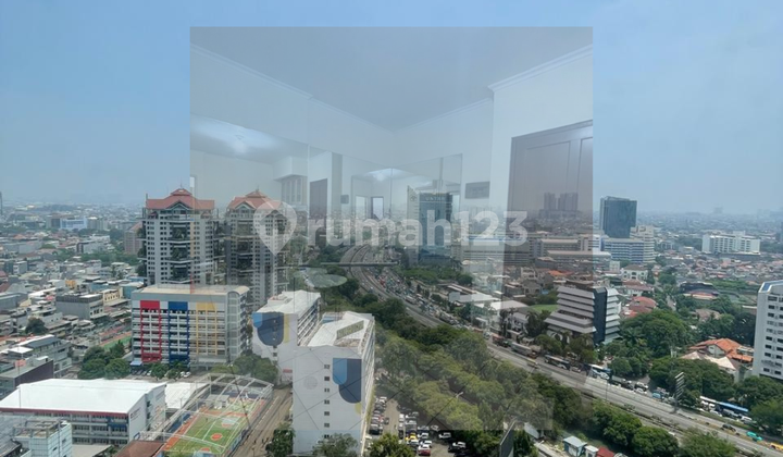 Sewa Apartemen Medit1 2br Jadi 1br Termurah  2