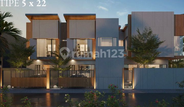 Dijual Rumah 2 Lt Minimalis Modern Taman Villa Meruya Jakarta