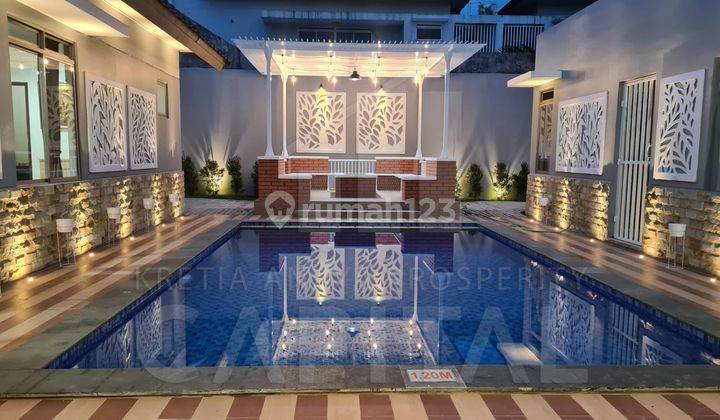 Rumah Full Furnished + Kolam Renang di Tatar Ratnasasih Kota Baru Parahyangan  1