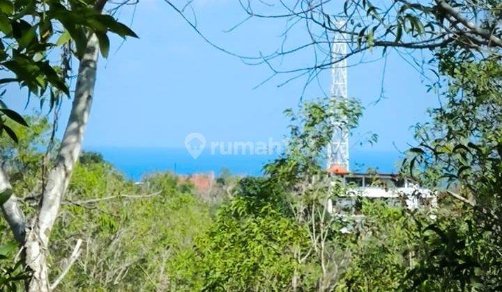 Dijual Tanah View Pantai Lokasi Jalan Utama Bali Cliff 2