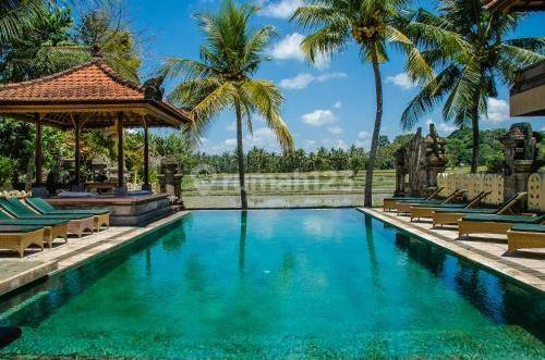 Dijual hotel villa dan resort view sawah lokasi ubud  2