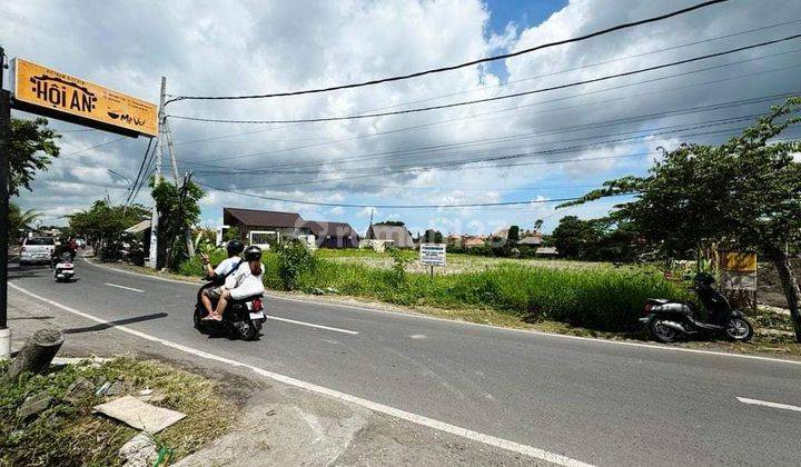 Land for rent located on Batu Mejan Canggu beach road 2