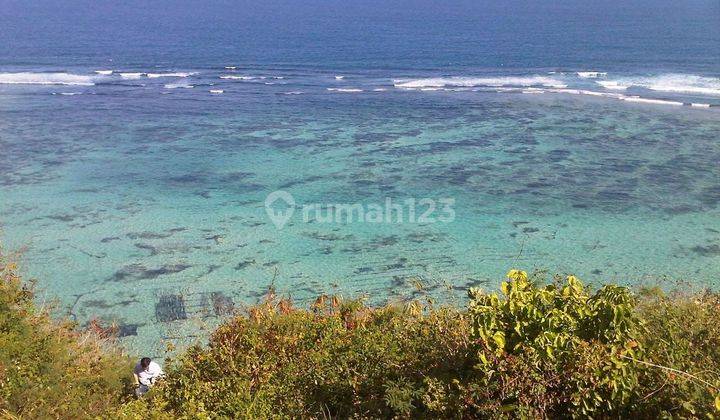 Dijual tanah los tebing lokasi uluwatu kuta selatan badung  1