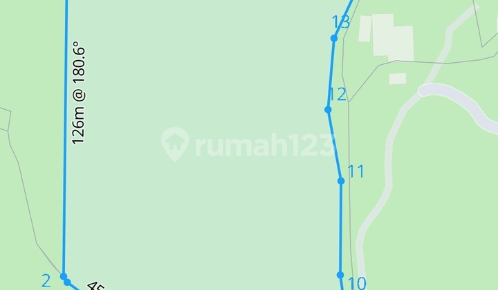 Disewakan Tanah Los Tebing Lokasi Labuan Sait Pecatu