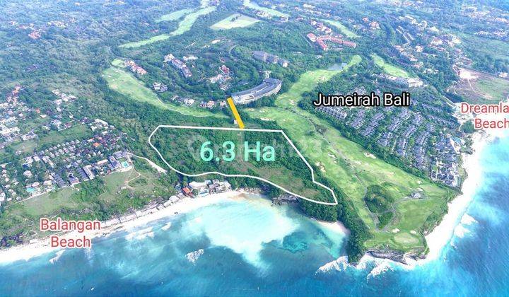 Dijual tanah los tebing lokasi balangan kuta selatan 1