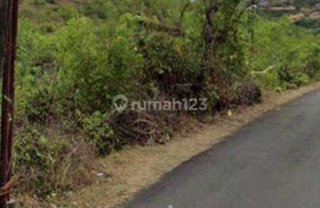 Dijual tanah view GWK lokasi jalan utama goa gong 2