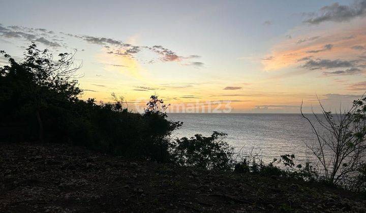 Disewakan tanah los tebing lokasi labuan sait pecatu 2