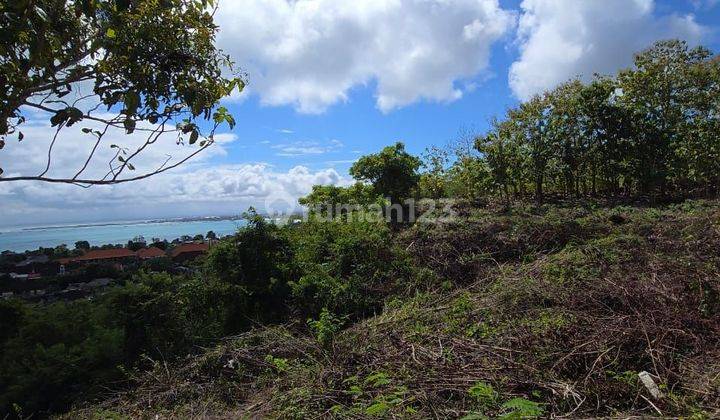 Dijual tanah view pantai lokasi jalan utama jimbaran 2