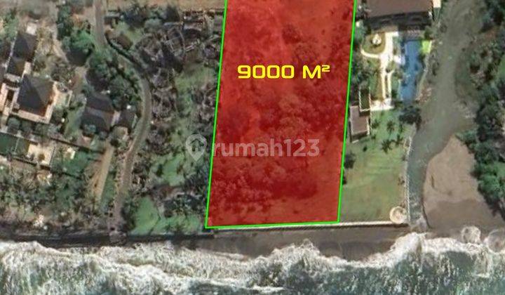 Land for sale on the beach in Cemagi, Mengwi, Badung 1