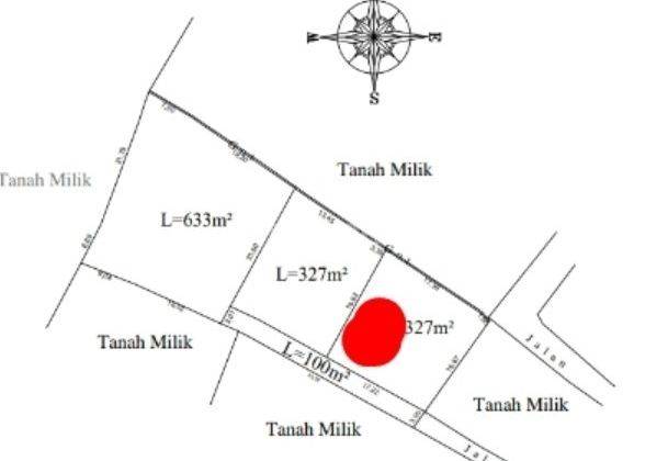 Dijual tanah lokasi kulibul kawan tibubeneg 1