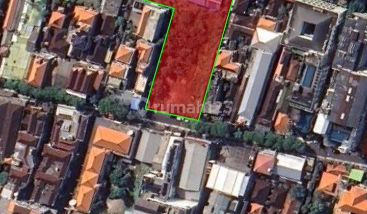 Land for sale on the main road of Padma Legian Kuta Bali 1