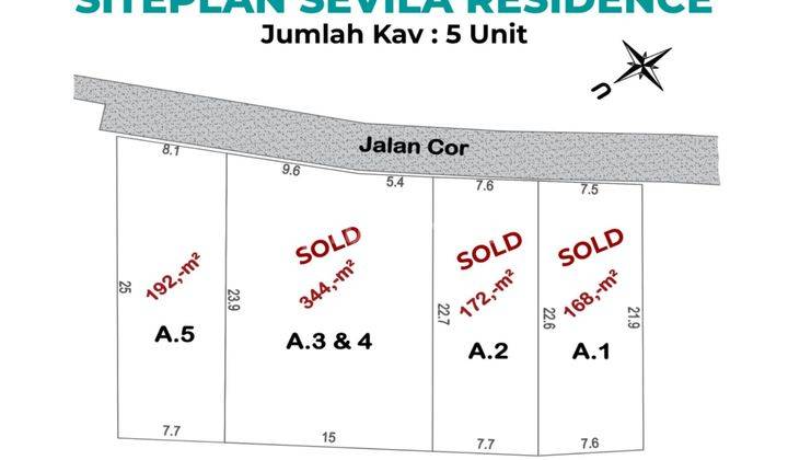 Jual Tanah Mayang Mangurai Dekat Rs. Abdul Manaf 2