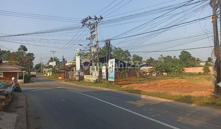 Jual Tanah Purnama Kota Baru Tepi Jalan As 2