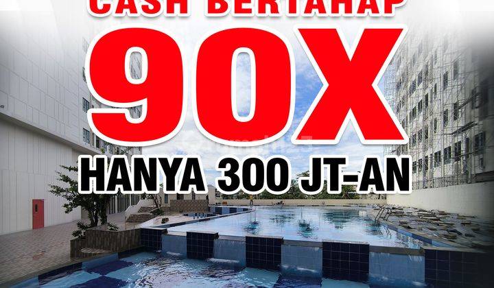 Apartemen baru FREE BIAYA NOTARIS,BPHTB, Angsuran hingga 90X  2