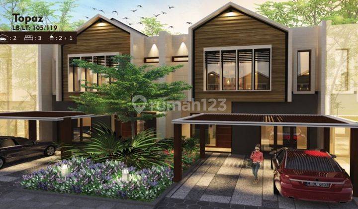 Rumah 2lantai Baloi Bukit Permata Riverview Siap Huni 1