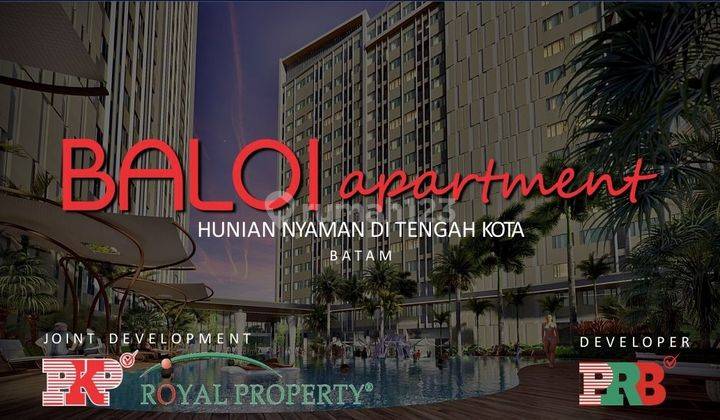 Dijual apartemen di baloi Dp 5 juta angsuran 90 X 2