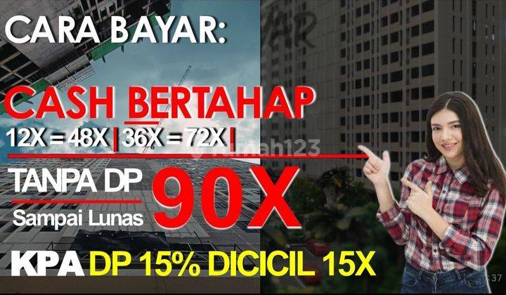 Dijual apartemen di baloi Dp 5 juta angsuran 90 X 1