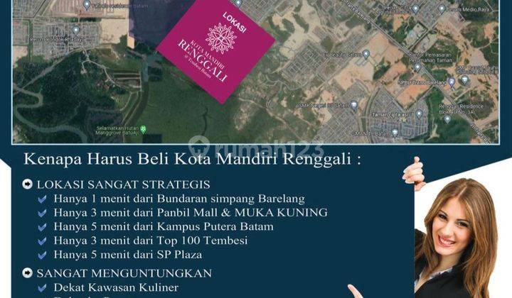 Dijual take over perumahan renggali balik dp 30juta 2