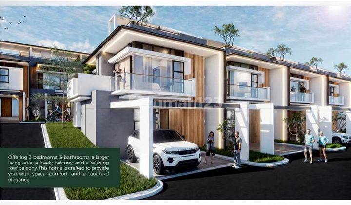  Prelaunch Rumah 2.5 Lantai Sukajadi Golf View Full Lapangan Golf 2