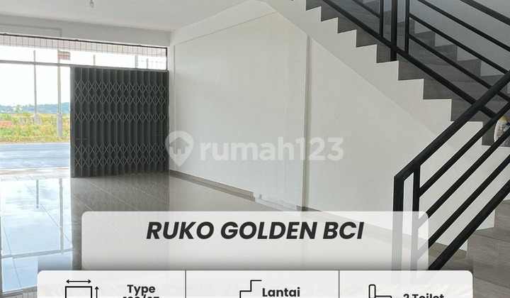 For rent, Golden BCI Bengkong shop house.