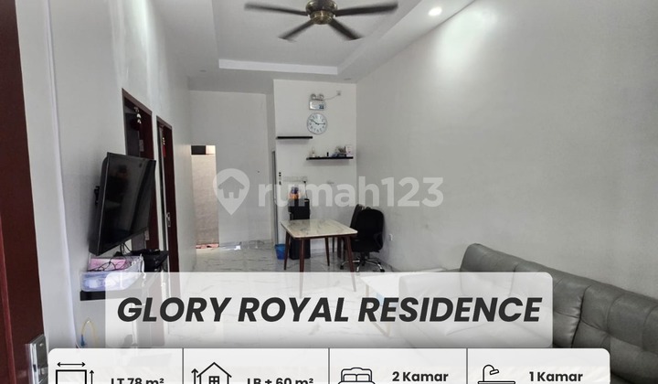 Dijual Rumah Glory Royal Residence Tiban