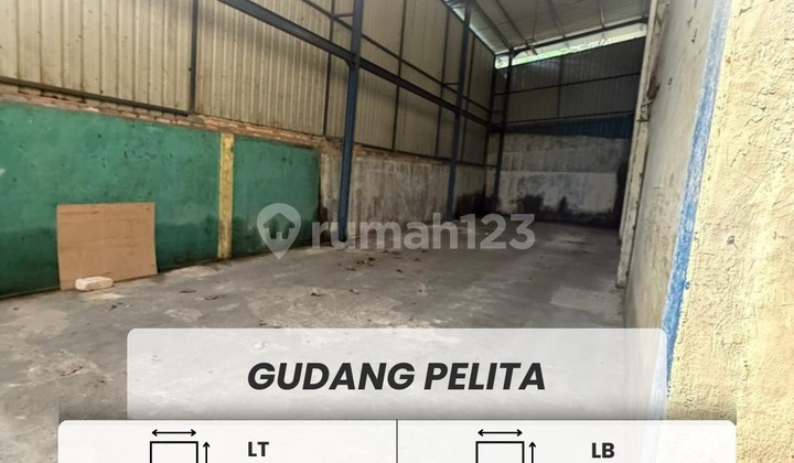 Warehouse for rent in Pelita Area.