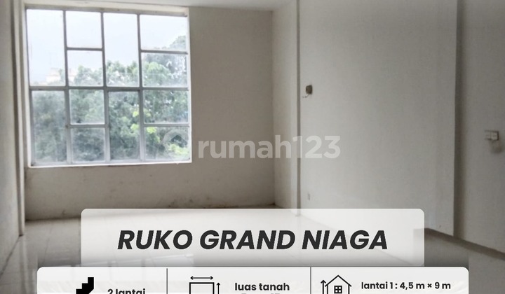 Disewakan Ruko Grand Niaga 