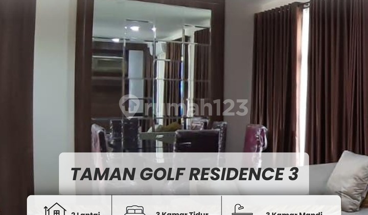 Disewakan Rumah Taman Golf Residrnce