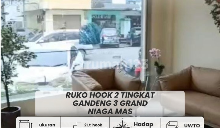 Dijial Ruko Grand Niaga Mas 3 Unit Hook Dijial Ruko Grand Niaga Mas 3 Unit Hook