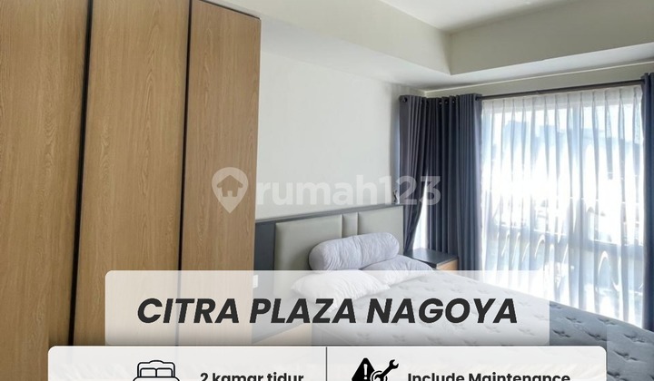 For Rent Citra Plaza Nagoya 2 Bedroom Apartment Furnished