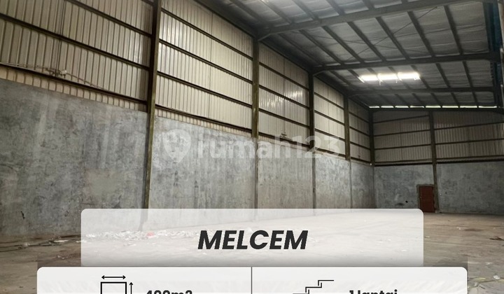 Disewakan Gudang Lokasi Melcem