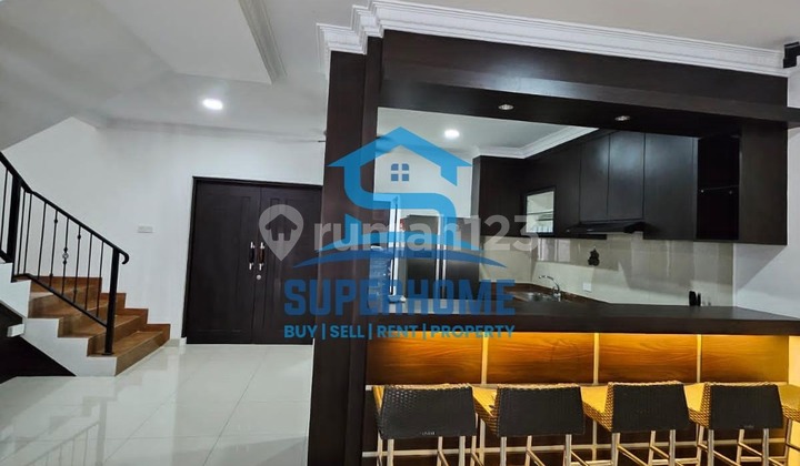 Disewa Rumah Cantik Full Furniture 3Br di Palm Spring Batam