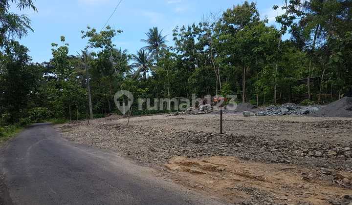 Tanah Kavling Tepi jalan Aspal 145 m2 SHM Sentolo, Kulon Progo
