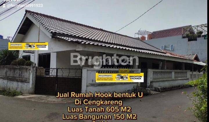 Rumah Hook bentuk U di Cengkareng 1