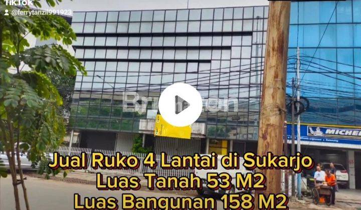 RUKO EMPAT LANTAI  LOKASI STRATEGIS SAWAH BESAR JAKARTA BARAT 1