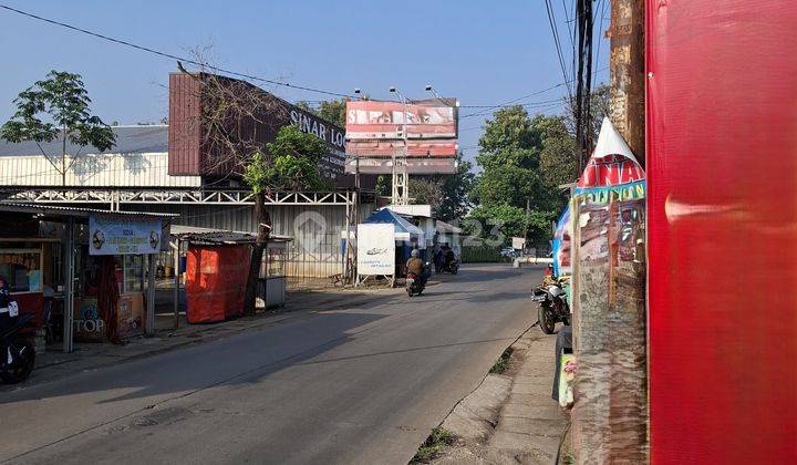 Dijual Cepat Tanah Cocok Untuk Usaha Pinggir Jalan Di Ciangsana. Nego 2