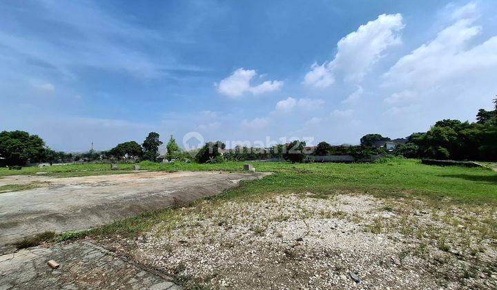 Dijual cepat tanah cocok untuk usaha pabrik gudang kantor lokasi strategis pinggir jalan besar termurah 1