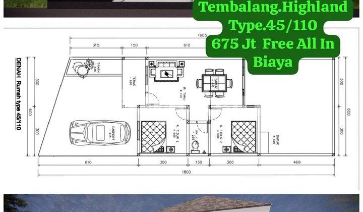 RUMAH EXCLUSIVE TEMBALANG HIGHLAND MANGUNHARJO DI SEMARANG 1