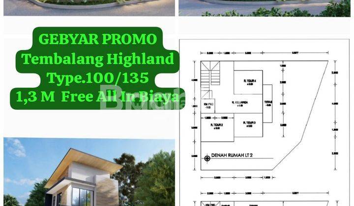 RUMAH EXCLUSIVE 2 LANTAI TEMBALANG HIGHLAND MANGUNHARJO DI SEMARANG 1