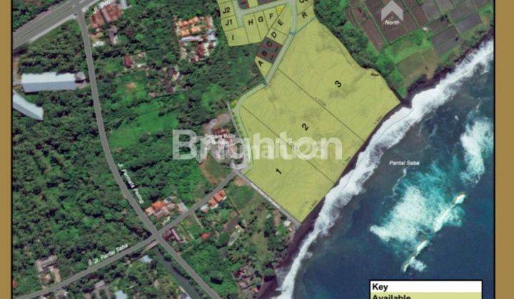 ON CHEAP LAND RIGHT ON THE LIPS OF GIANYAR BEACH