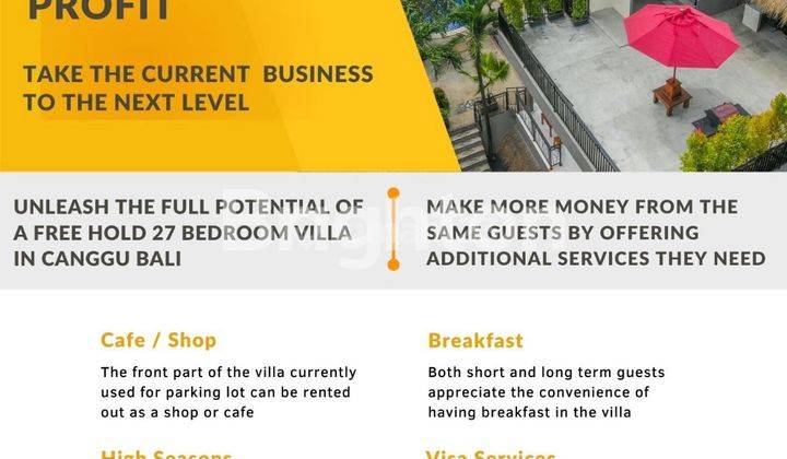 VILLA HOTEL 27 ROOMS NEAR ECHO BEACH CANGGU 2