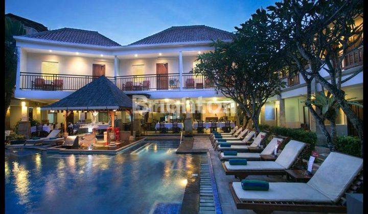 On Sale Beautiful Hotel On The Main Road  Legian Kuta 1