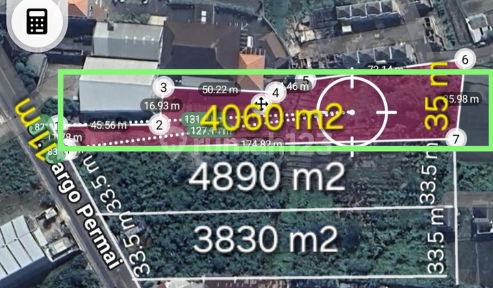 On Sale Tanah Lokasi Premium Pinggir Jalan Utama Cargo