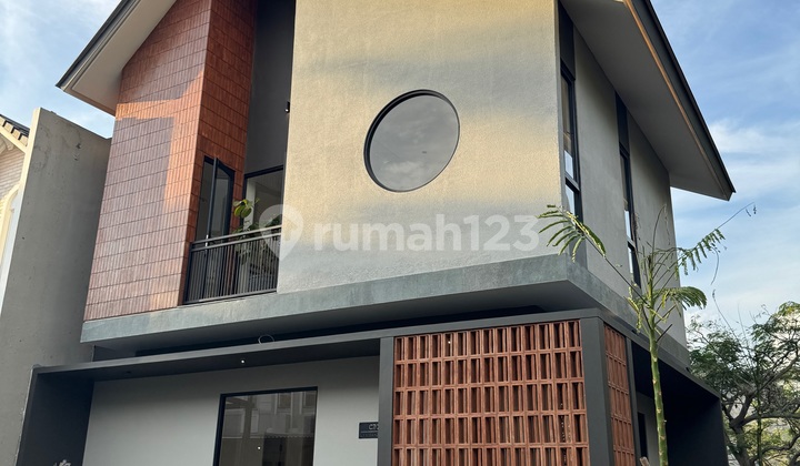 Rumah 2 Lantai Vanya Park Bsd Brand New Bangunan Mandiri Design Japanese