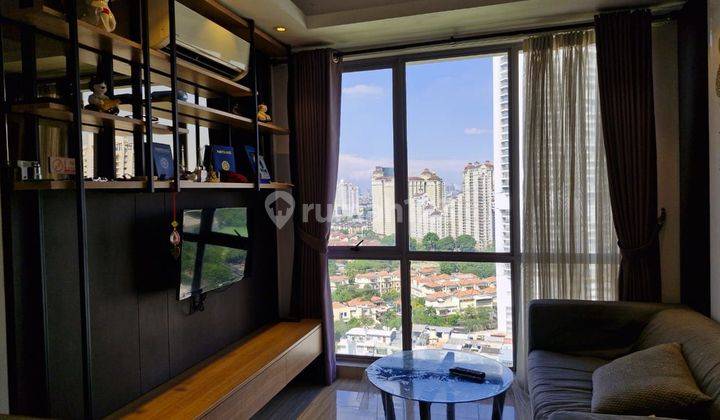 Dijual apartmen dengan furnish super Mewah, bentuk persegi pjg, fengsui cakep di the Mansion kemayoran  1